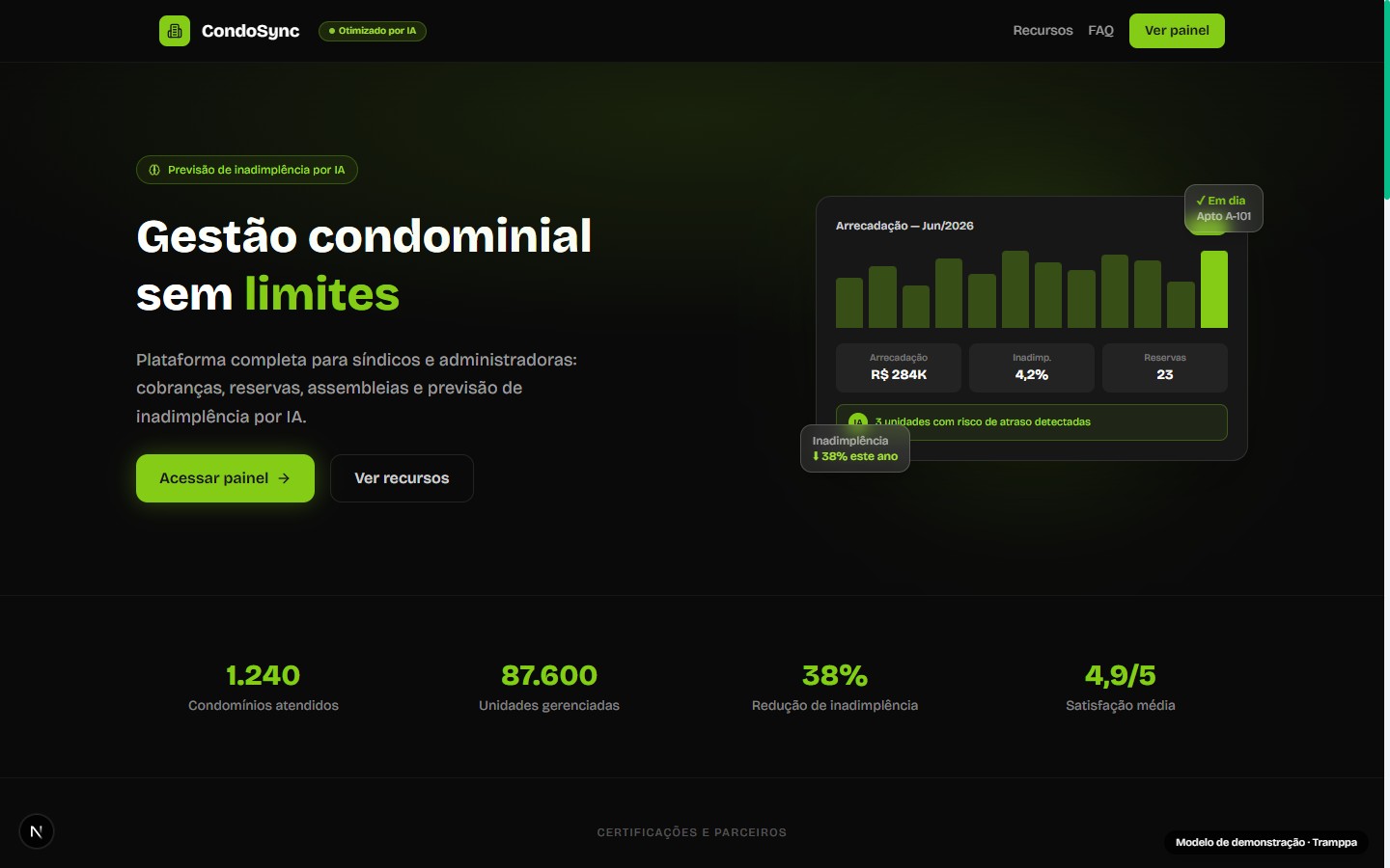 CondoSync — Administração Condominial