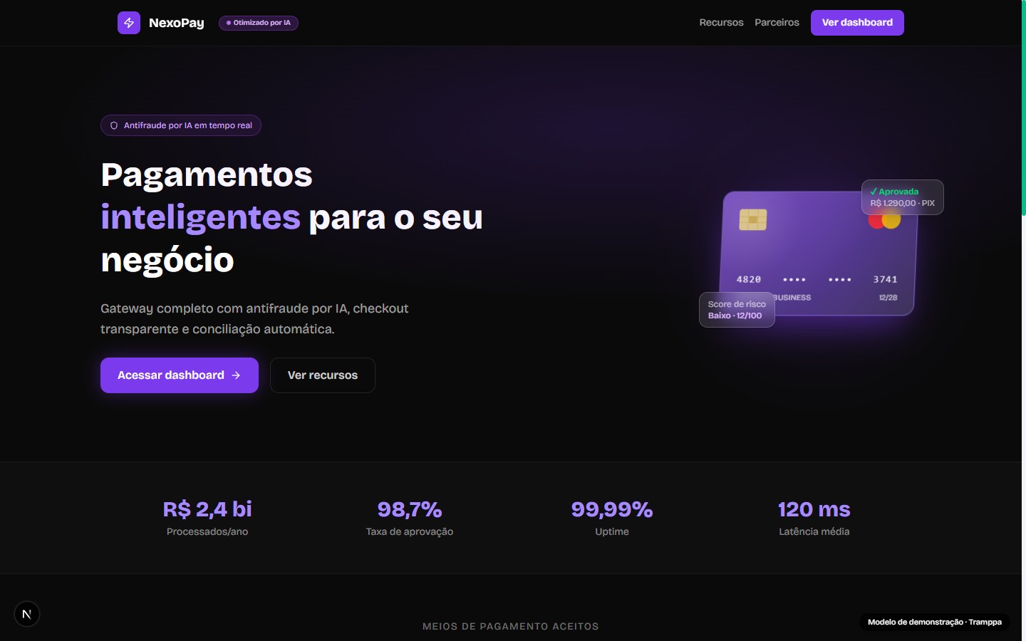 NexoPay — Pagamentos